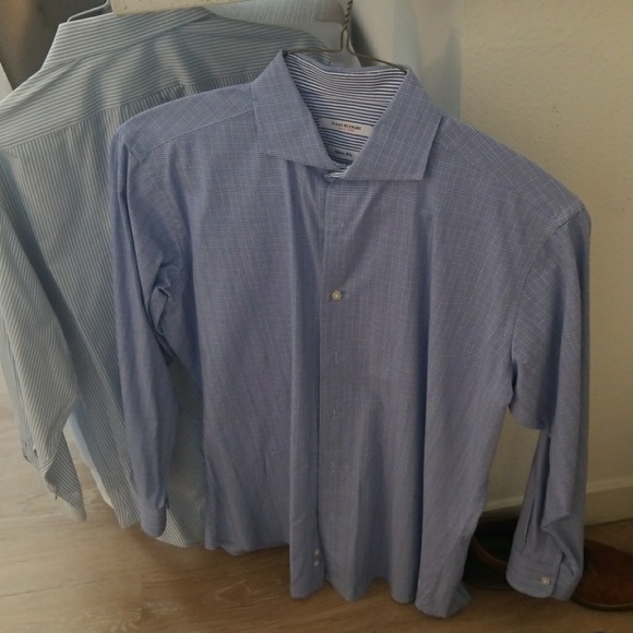 Dress Shirt. Never Washed Always Dry Cleaned - Picture 3 of 4